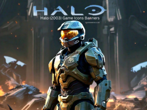 Halo (2003) Game Icons Banners