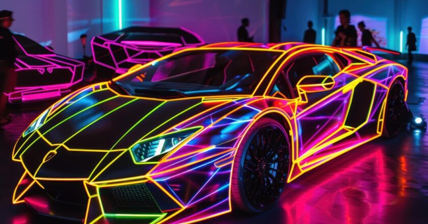 Neon:uiqmm8ciuj4= Lamborghini A Shining Icon of Luxury and Performance